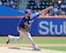 Perez leads Rangers over Mets 5-1 for split